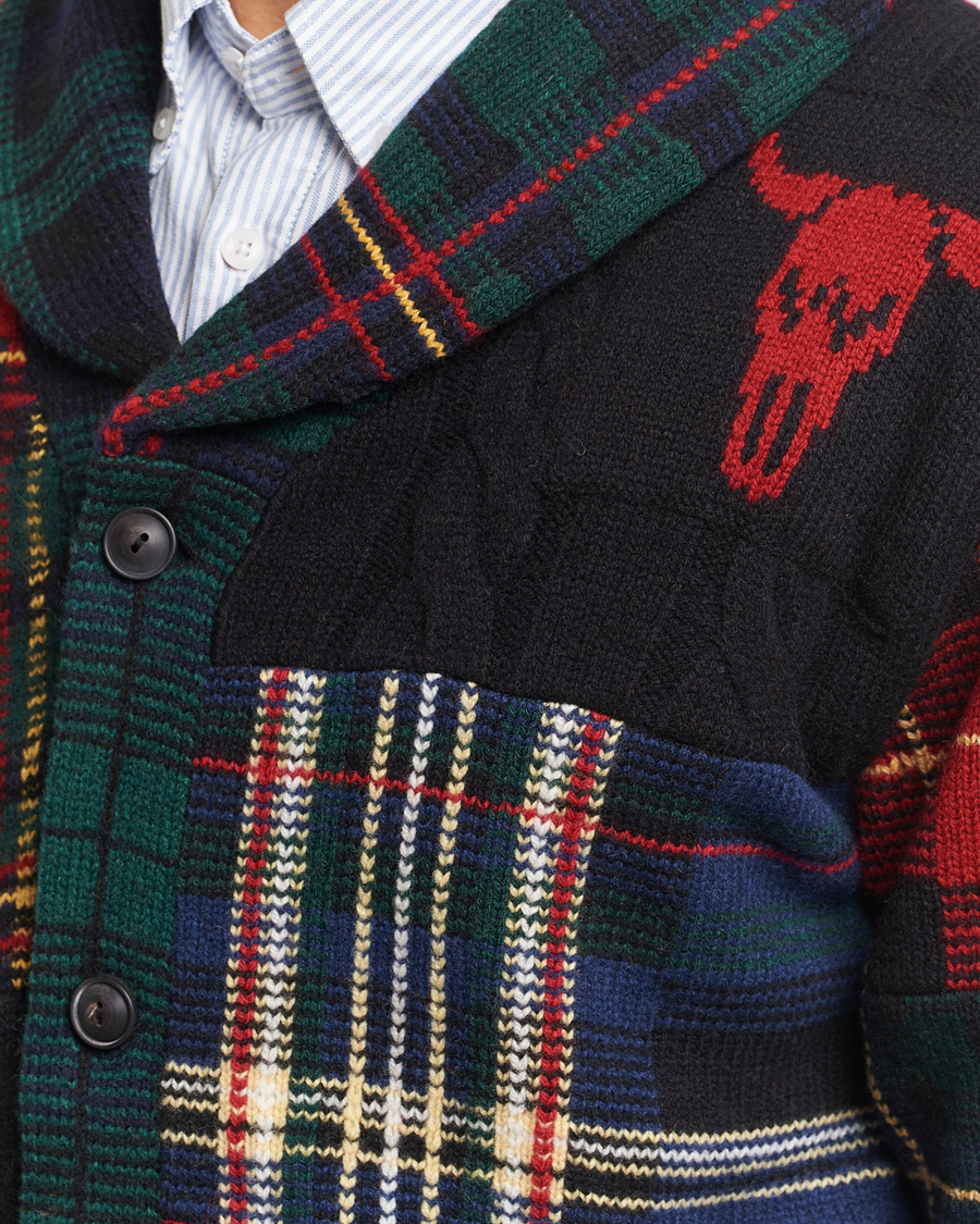 Herre | Gensere | Polo Ralph Lauren | Wool Patchwork Cardigan Multi