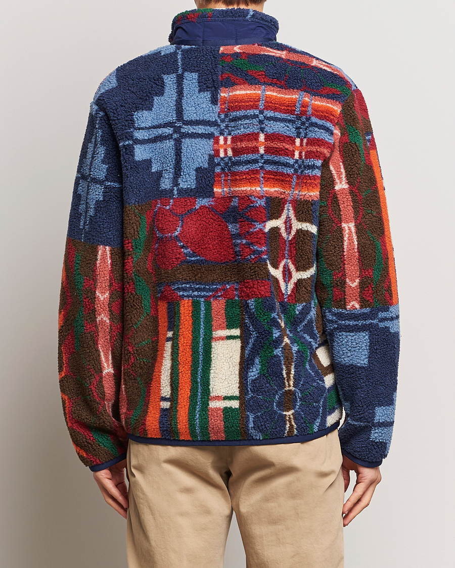 Herre | Gensere | Polo Ralph Lauren | Pinelodge Pile Patchwork Full Zip Multi