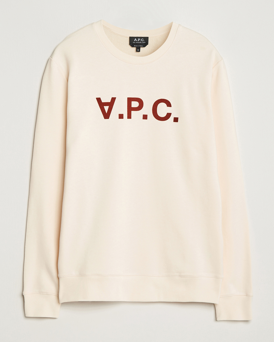 Herre | Gensere | A.P.C. | VPC Swatshirt Off White