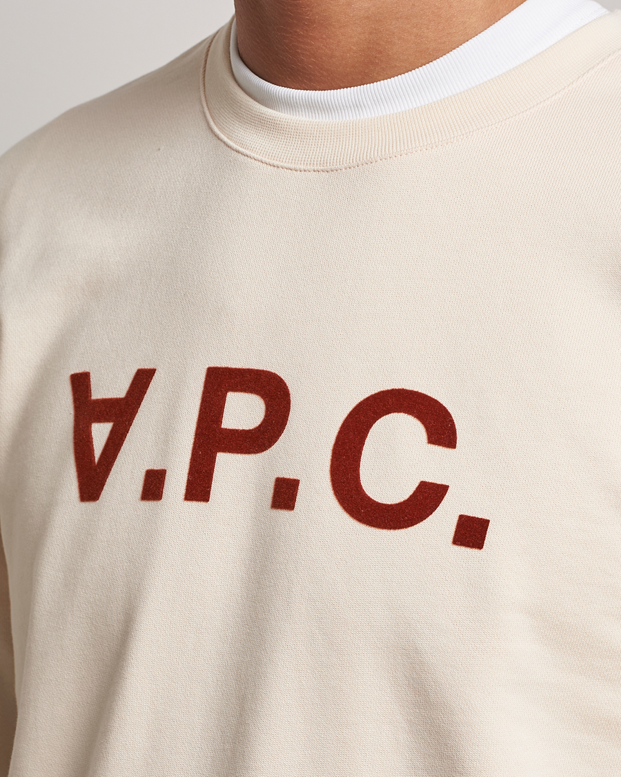 Herre | Gensere | A.P.C. | VPC Swatshirt Off White