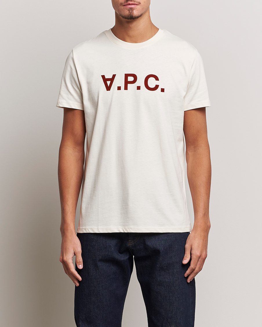 Herre | T-Shirts | A.P.C. | VPC T-Shirt Off White