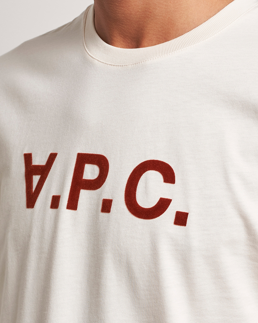 Herre | T-Shirts | A.P.C. | VPC T-Shirt Off White