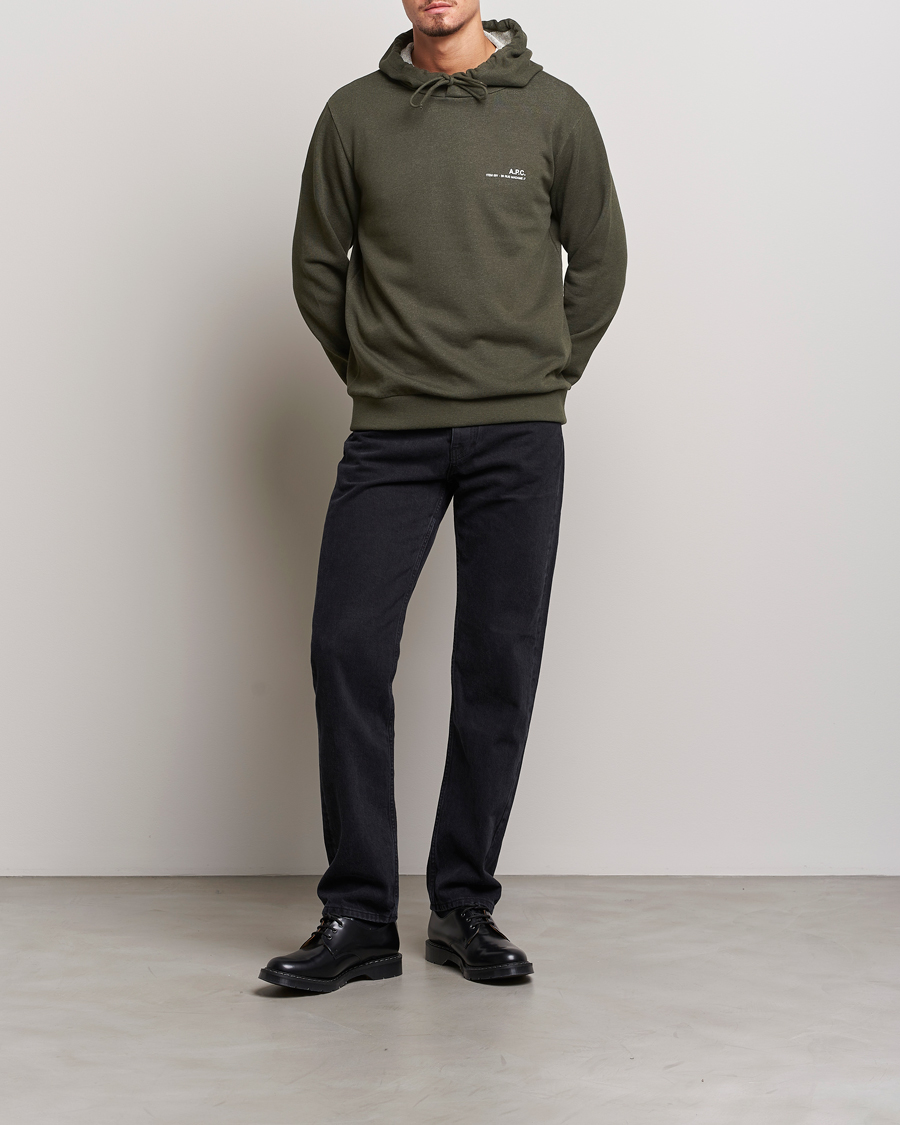 Herre | Gensere | A.P.C. | Item Hoodie Kaki Chine