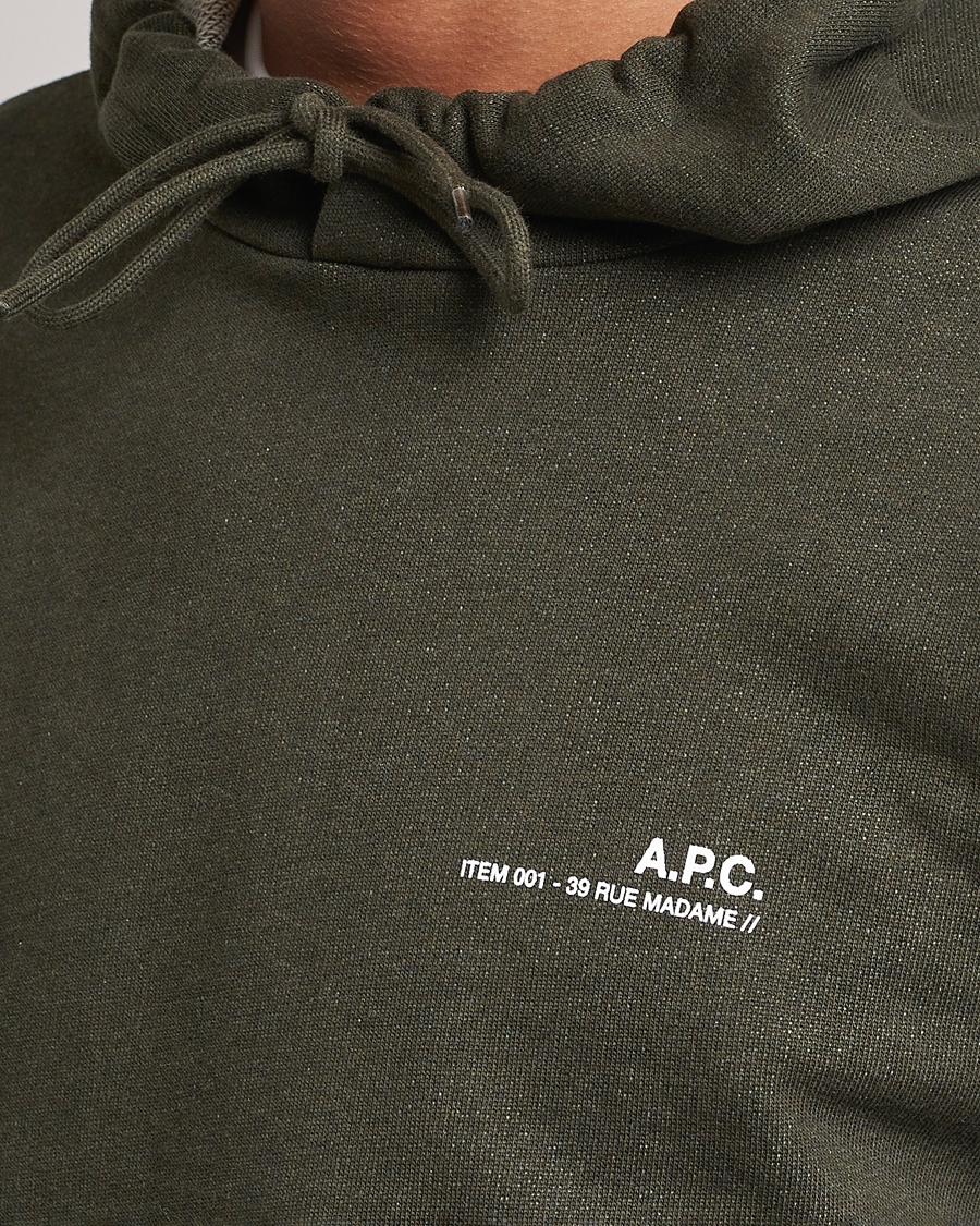 Herre | Gensere | A.P.C. | Item Hoodie Kaki Chine