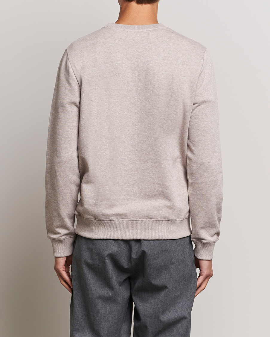 Herre | Gensere | A.P.C. | Item Crew Neck Sweatshirt Beige Chine