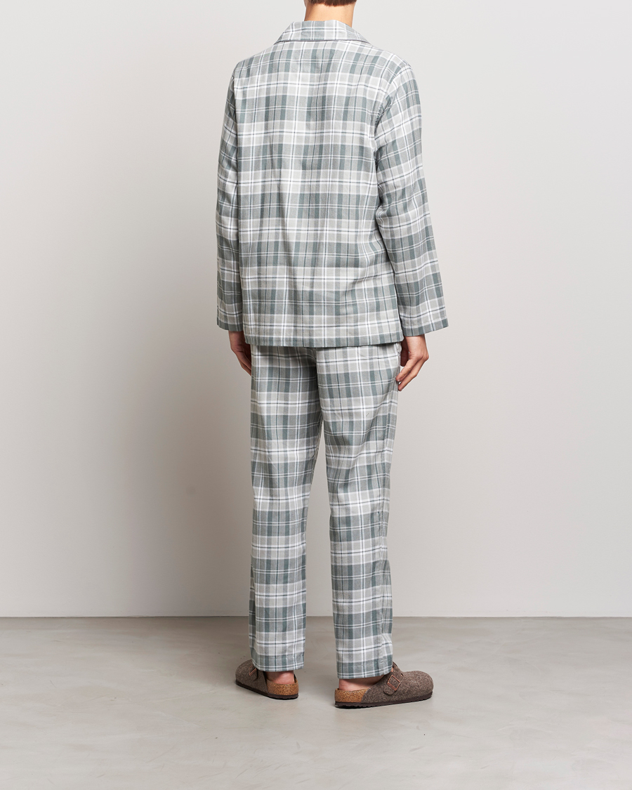 Herre | Pyjamaser | Polo Ralph Lauren | Flannel Checked Pyjama Set Grey