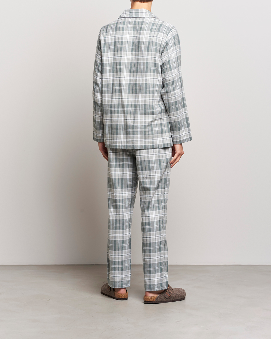 Herre | Pyjamassett | Polo Ralph Lauren | Flannel Checked Pyjama Set Grey