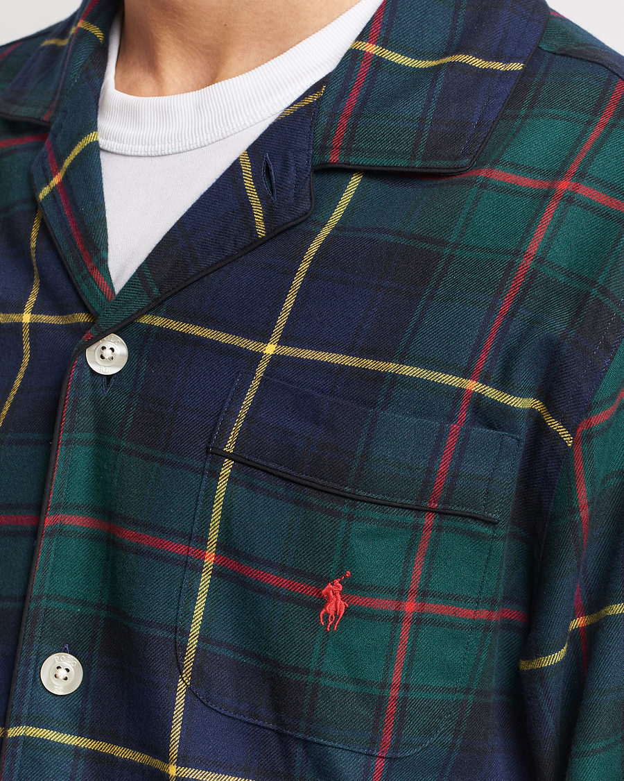 Herre | Pyjamaser og badekåper | Polo Ralph Lauren | Flannel Checked Pyjama Set Tartan