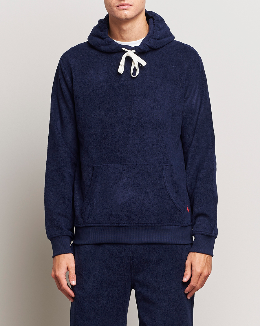 Herre |  | Polo Ralph Lauren | Recycled Fleece Lightweight Hoodie Cruise Navy