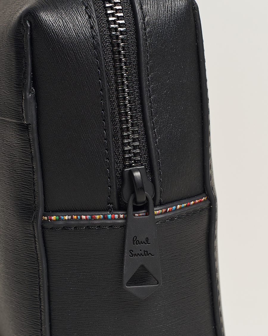 Herre | Paul Smith Leather Washbag Black | Paul Smith | Leather Washbag Black