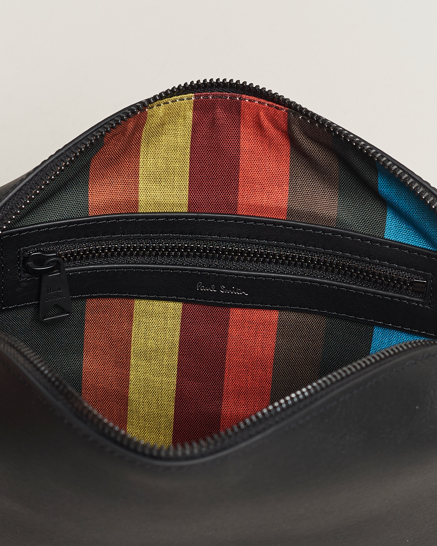 Herre | Paul Smith Leather Washbag Black | Paul Smith | Leather Washbag Black