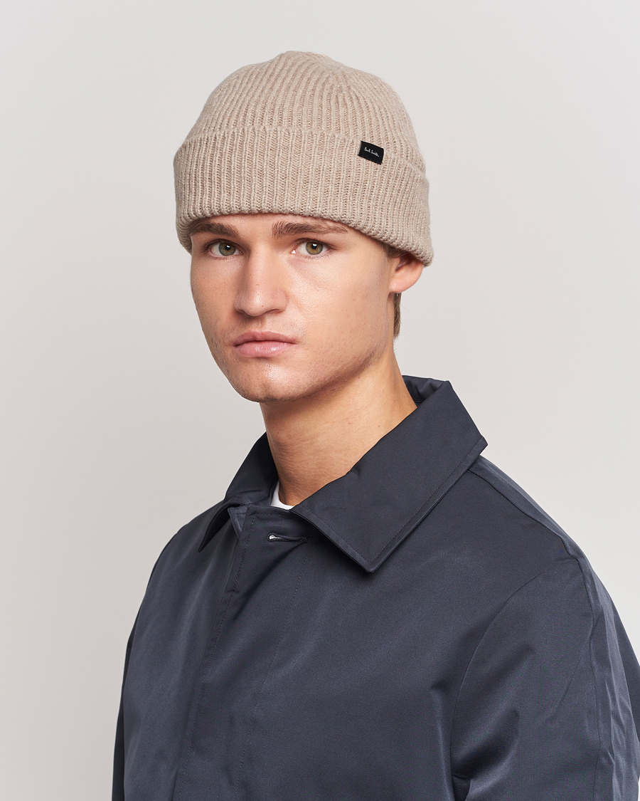 Herre |  | Paul Smith | Cashmere Beanie Beige