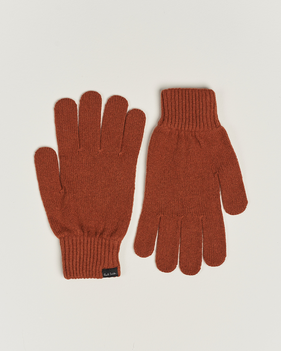 Herre | Paul Smith Cashmere Glove Orange | Paul Smith | Cashmere Glove Orange