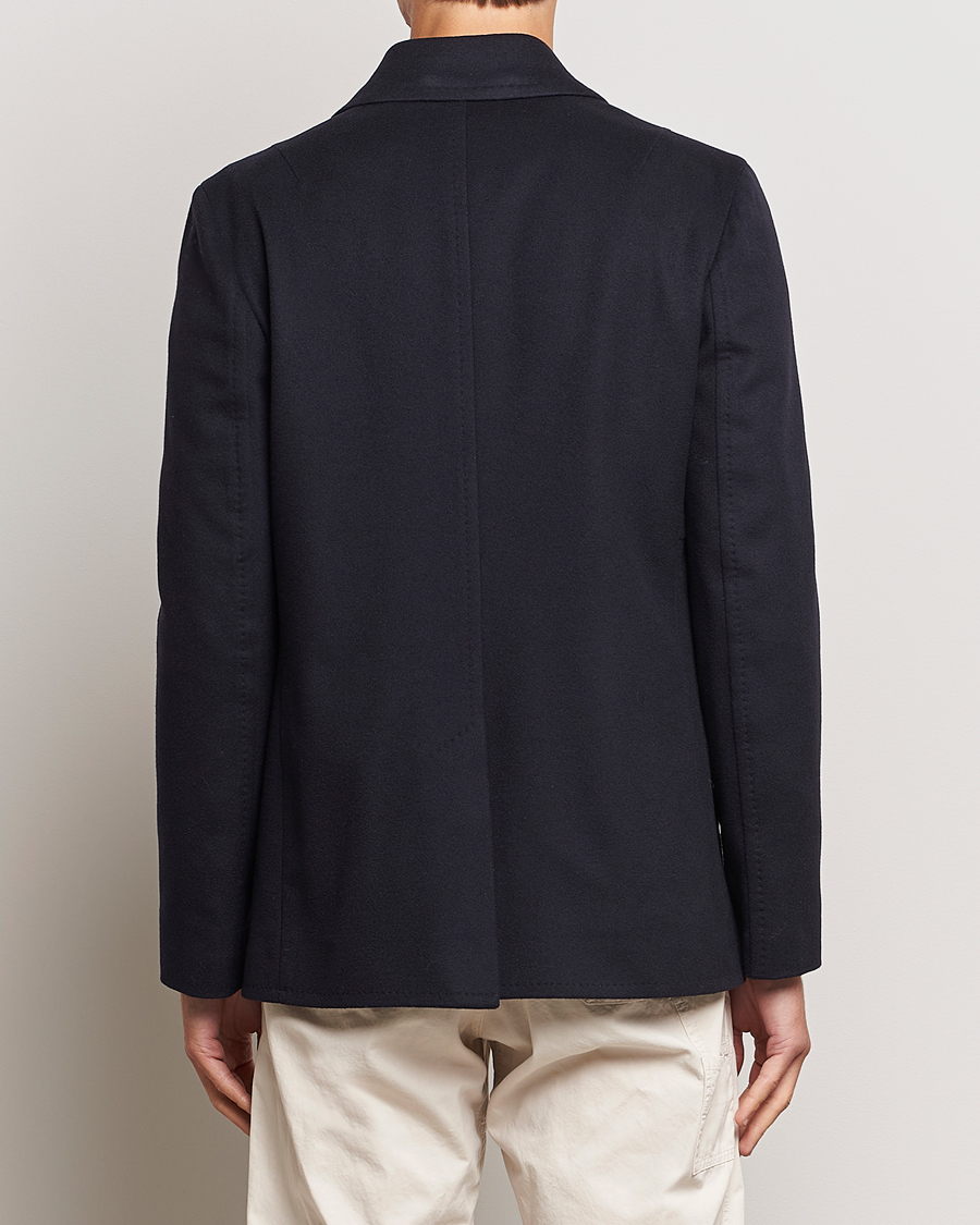 Herre | Jakker | Paul Smith | Wool/Cashmere Peacoat Navy