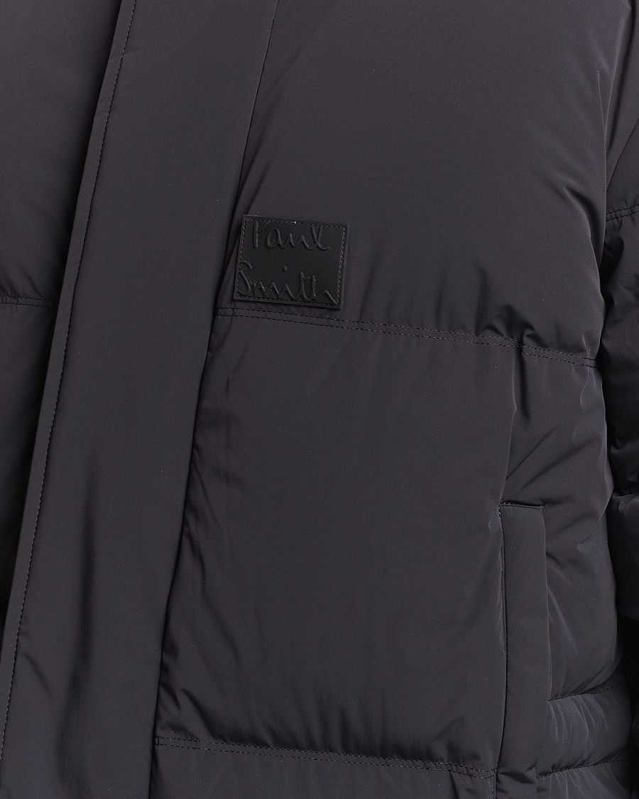 Herre | Jakker | Paul Smith | Hooded Down Coat Black