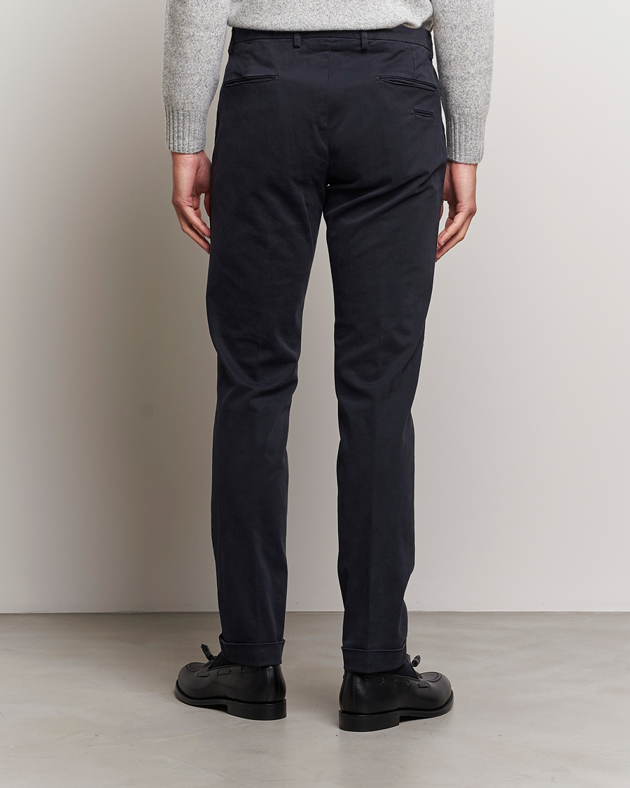 Herre | Bukser | Briglia 1949 | Slim Fit Cotton Stretch Chino Navy