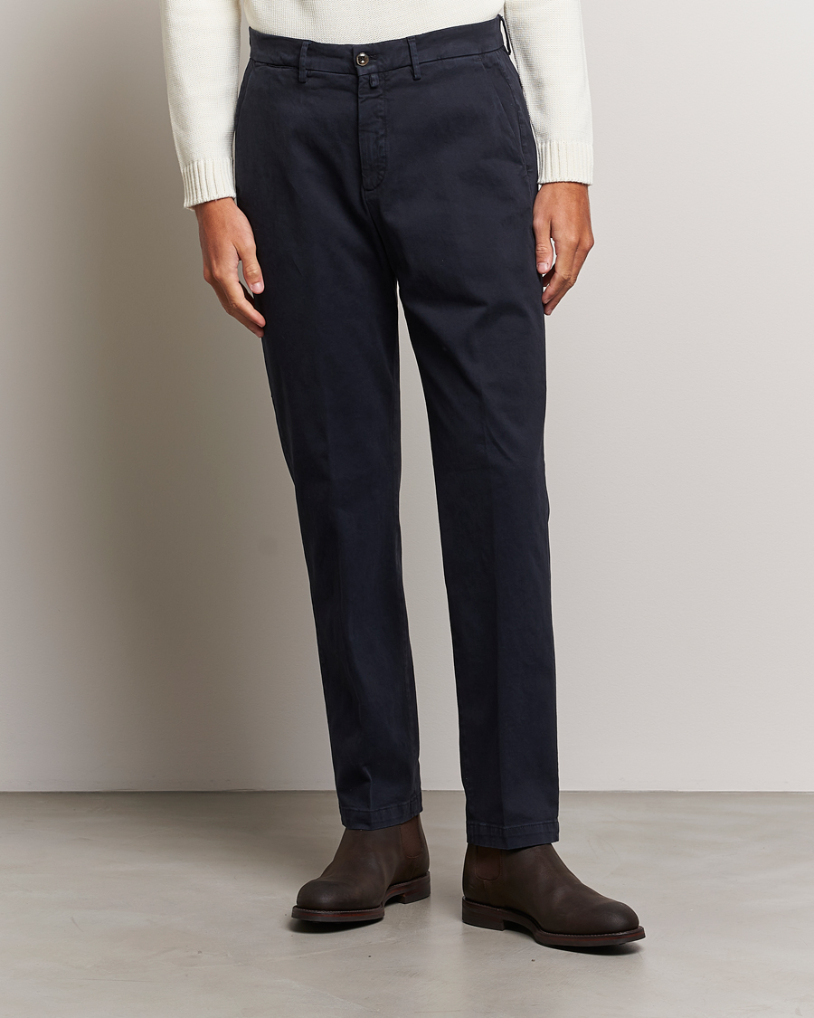 Herre | | Briglia 1949 | Soho Tailored Easy Fit Chino Navy