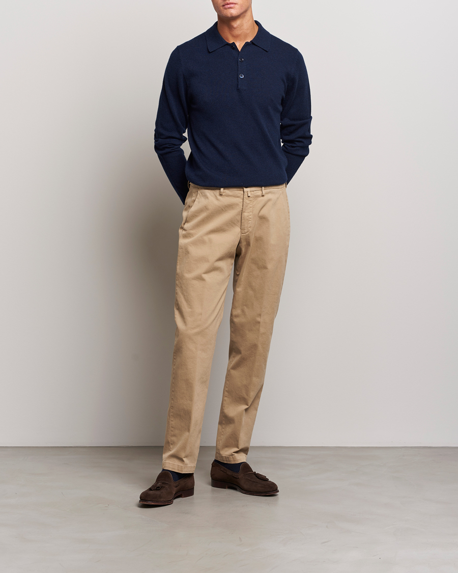 Herre | Bukser | Briglia 1949 | Soho Tailored Easy Fit Chino Beige