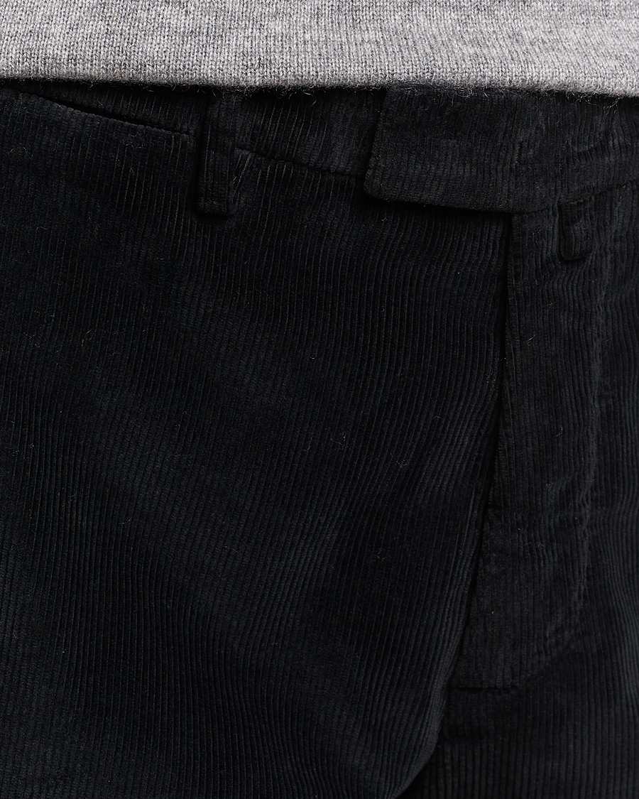 Herre | Bukser | Briglia 1949 | Slim Fit Corduroy Trousers Black