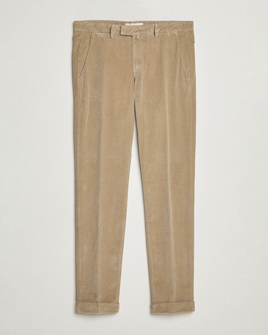 Herre |  | Briglia 1949 | Slim Fit Corduroy Trousers Beige