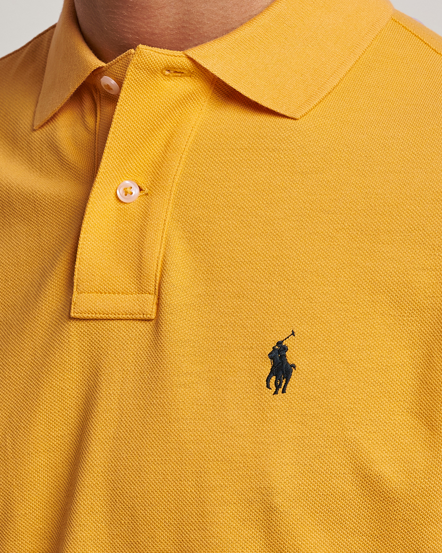 Herre | Pikéer | Polo Ralph Lauren | Custom Slim Fit Polo Gold Bugle