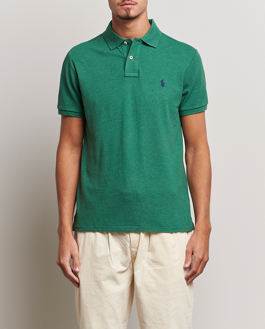 Herre |  | Polo Ralph Lauren | Custom Slim Fit Polo Green Heather