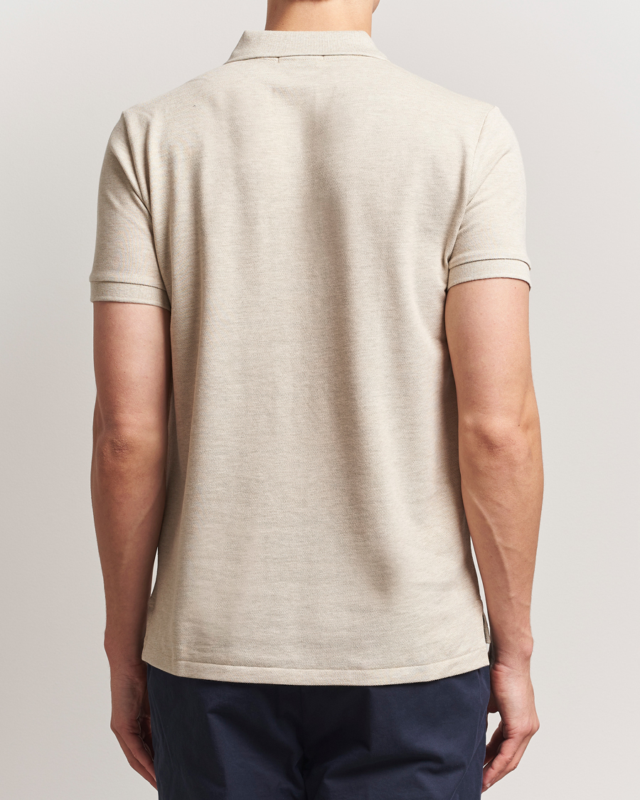Herre | Pikéer | Polo Ralph Lauren | Custom Slim Fit Polo Expedition Dune Heather
