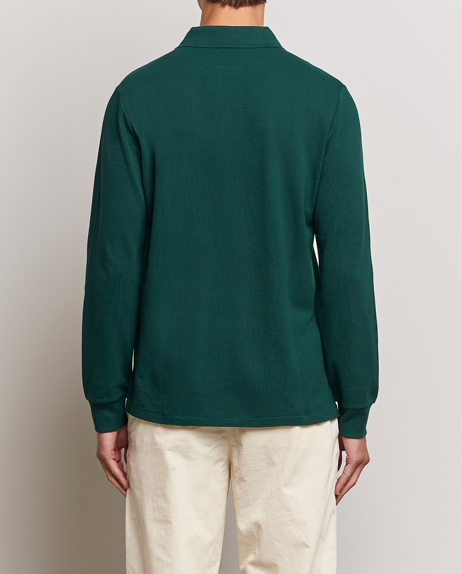 Herre | Gensere | Polo Ralph Lauren | Custom Slim Fit Long Sleeve Polo Hunt Club Green