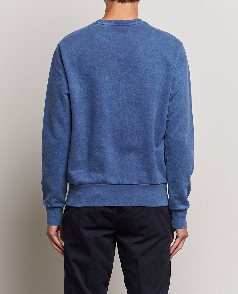 Herre | Gensere | Polo Ralph Lauren | Loopback Terry Crew Neck Sweatshirt Light Navy