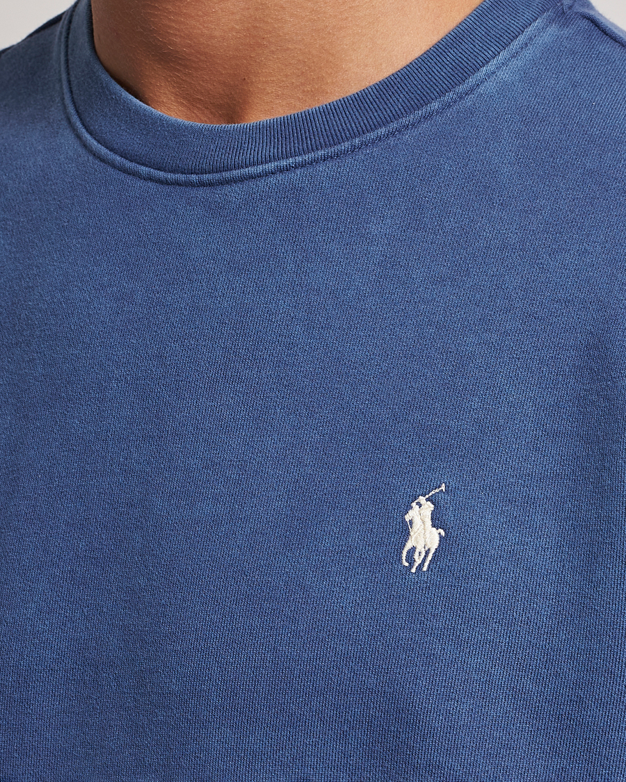 Herre | Gensere | Polo Ralph Lauren | Loopback Terry Crew Neck Sweatshirt Light Navy