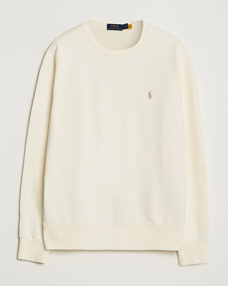 Herre | Gensere | Polo Ralph Lauren | Loopback Terry Sweatshirt Clubhouse Cream