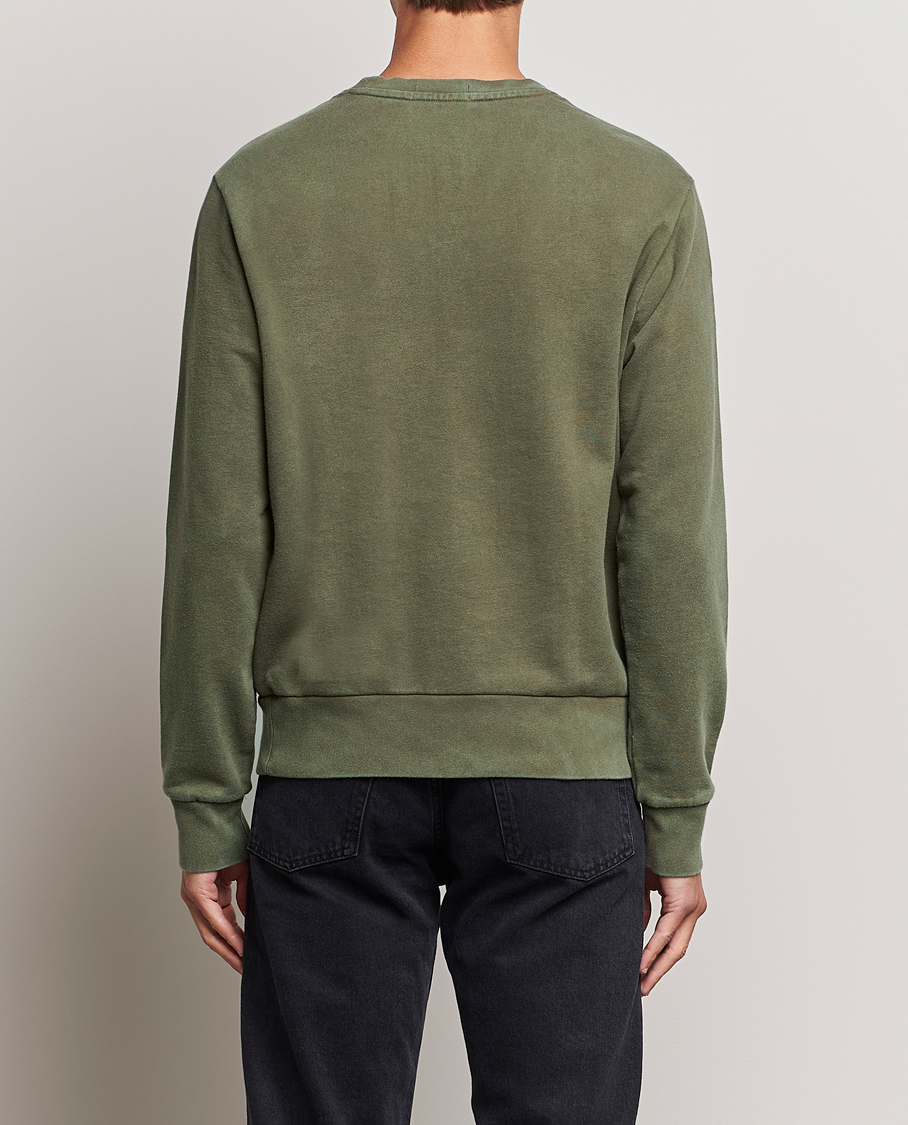 Herre | Gensere | Polo Ralph Lauren | Loopback Terry Crew Neck Sweatshirt Defender Green