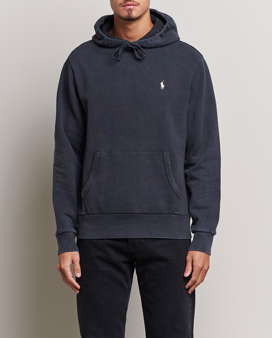 Herre | Hettegensere | Polo Ralph Lauren | Loopback Terry Hoodie Faded Black