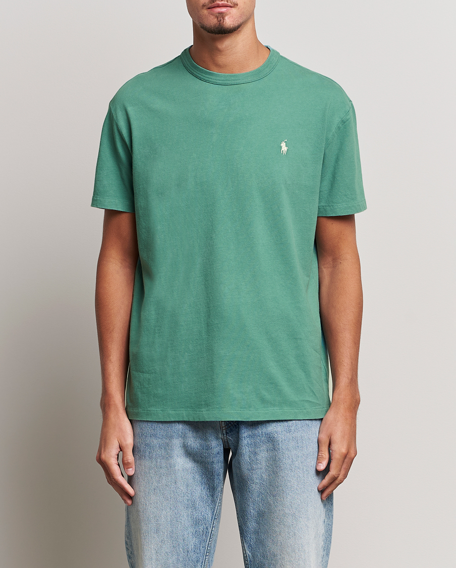Herre |  | Polo Ralph Lauren | Loopback Crew Neck T-Shirt Fairway Green