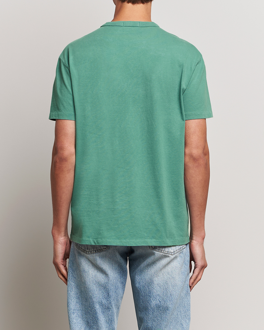Herre | T-Shirts | Polo Ralph Lauren | Loopback Crew Neck T-Shirt Fairway Green