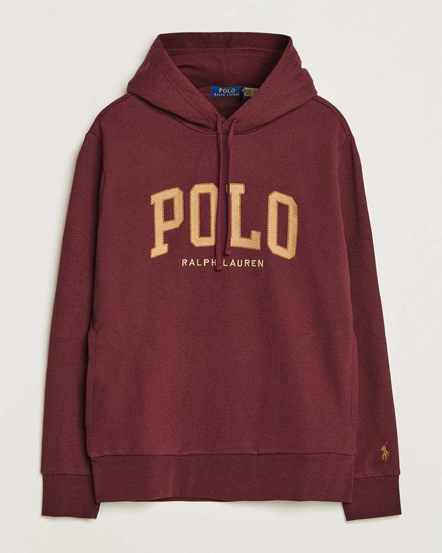 Herre | Gensere | Polo Ralph Lauren | RL Fleece Logo Hoodie Harvard Wine