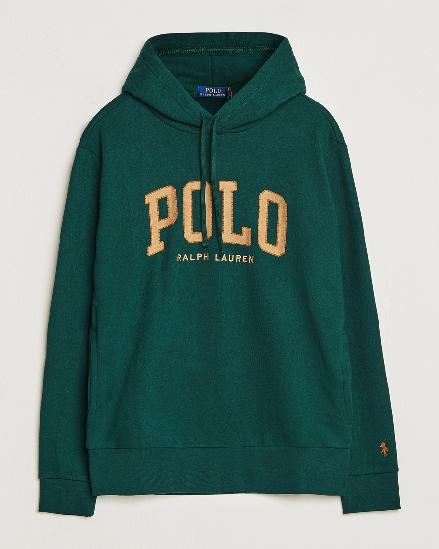 Herre | Gensere | Polo Ralph Lauren | RL Fleece Logo Hoodie Hunt Club Green
