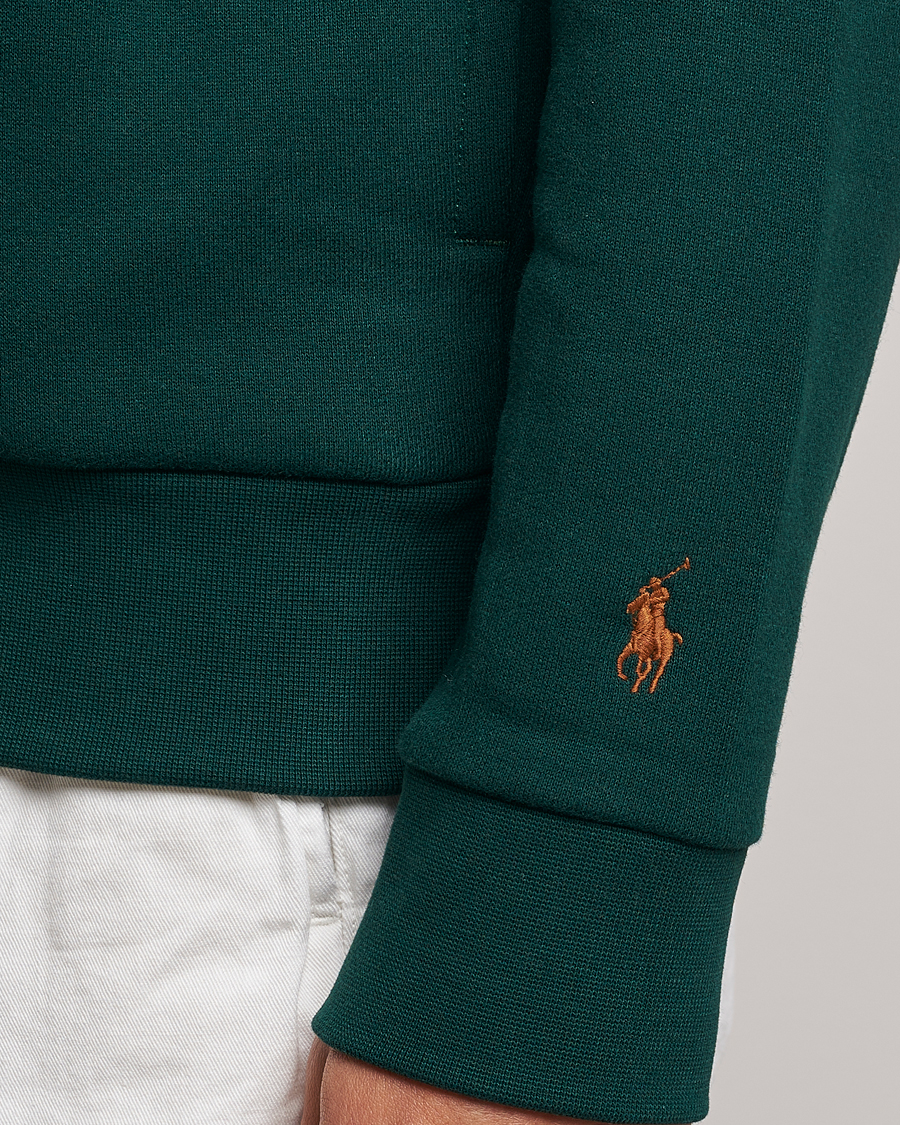 Herre | Gensere | Polo Ralph Lauren | RL Fleece Logo Hoodie Hunt Club Green