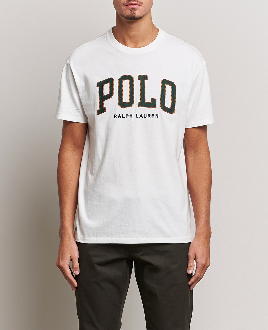 Herre | T-Shirts | Polo Ralph Lauren | Logo Crew Neck T-Shirt Nevis