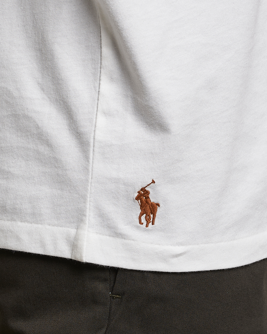 Herre | T-Shirts | Polo Ralph Lauren | Logo Crew Neck T-Shirt Nevis