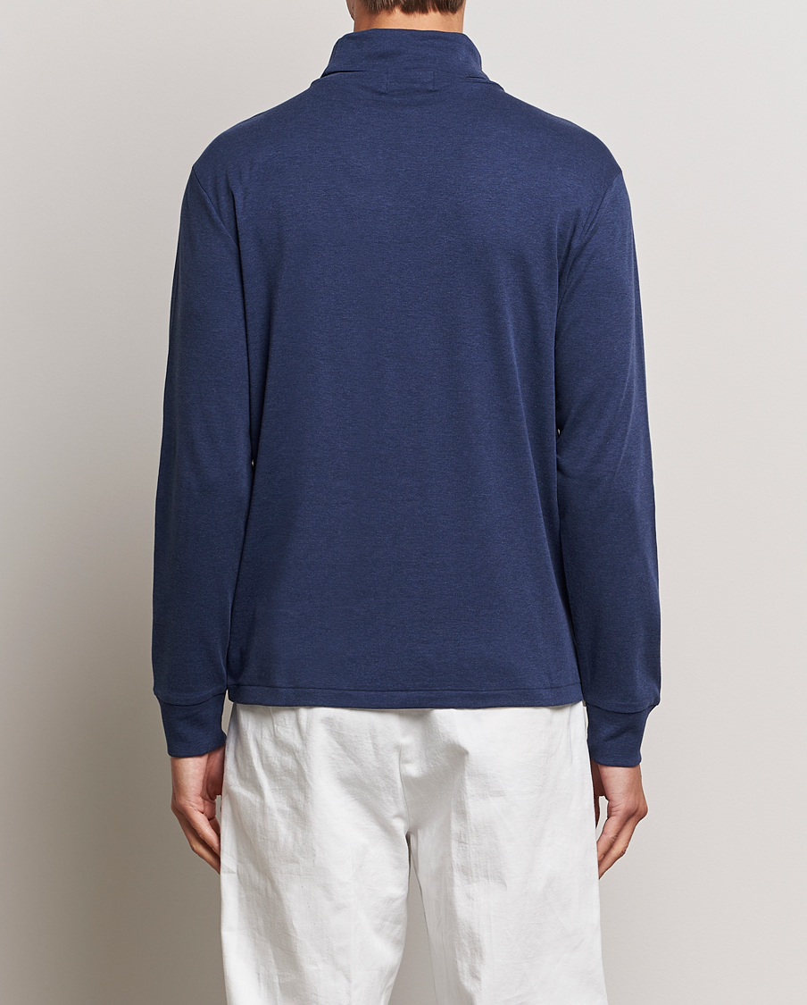 Herre | Gensere | Polo Ralph Lauren | Luxury Pima Cotton Rollneck Spring Navy Heather