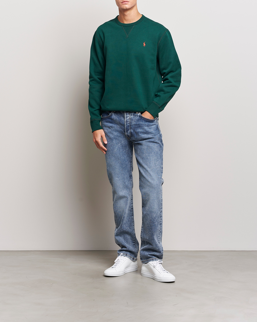 Herre | Gensere | Polo Ralph Lauren | Crew Neck Sweatshirt Hunt Club Green