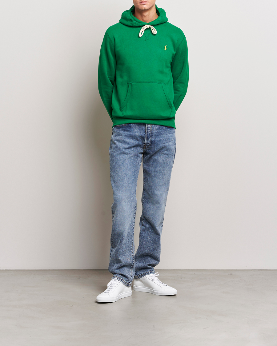 Herre | Gensere | Polo Ralph Lauren | RL Fleece Hoodie Athletic Green