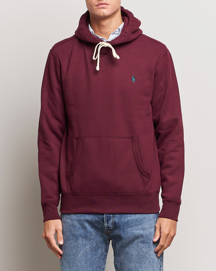 Herre | Gensere | Polo Ralph Lauren | RL Fleece Hoodie Harvard Wine