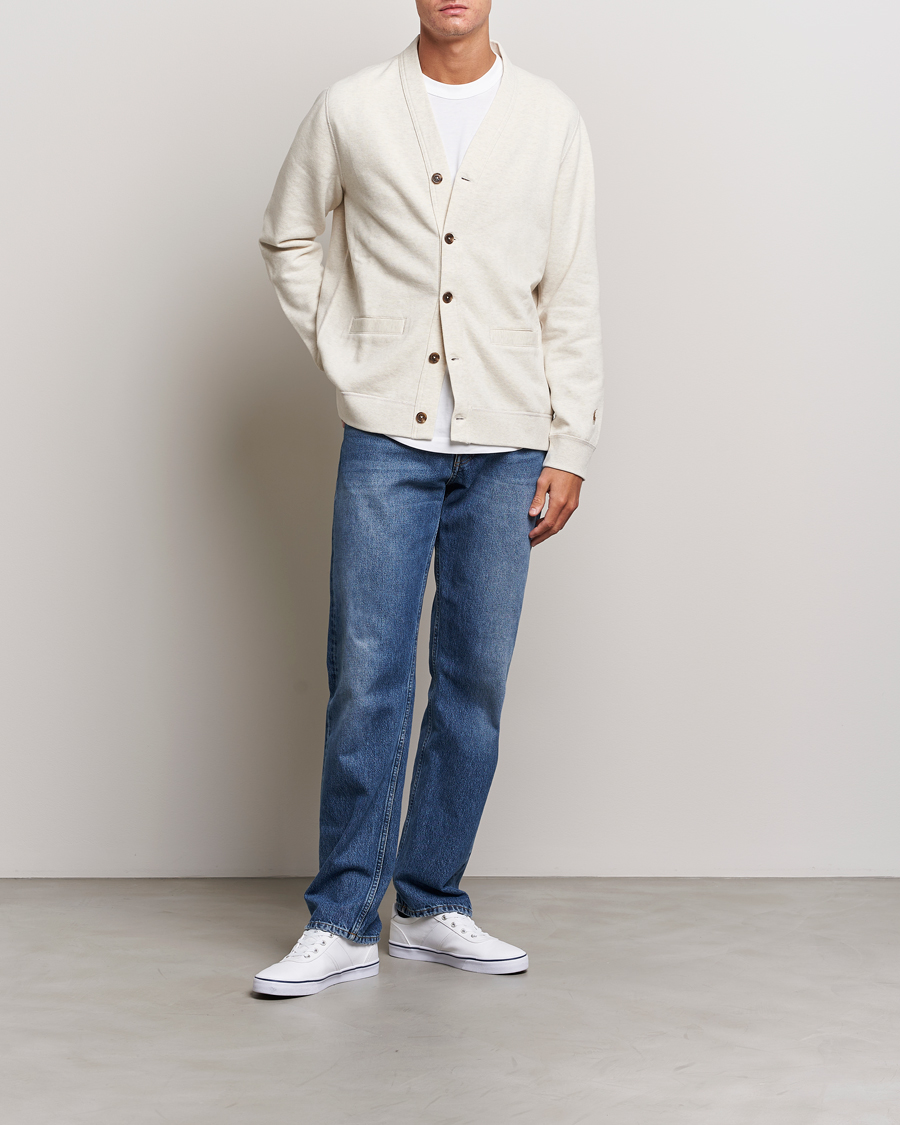 Herre | Gensere | Polo Ralph Lauren | Cotton Cardigan New Sand Heather