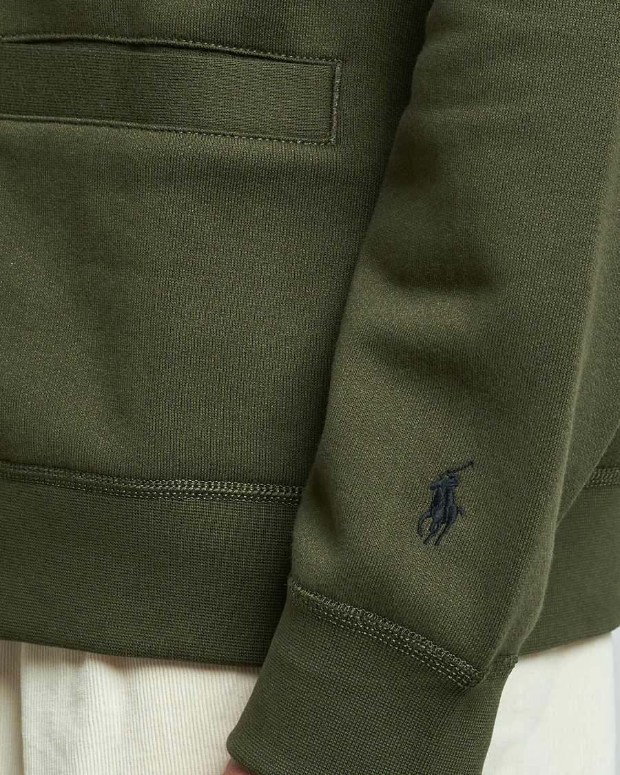 Herre | Gensere | Polo Ralph Lauren | RL Fleece Cardigan Armadillo Green
