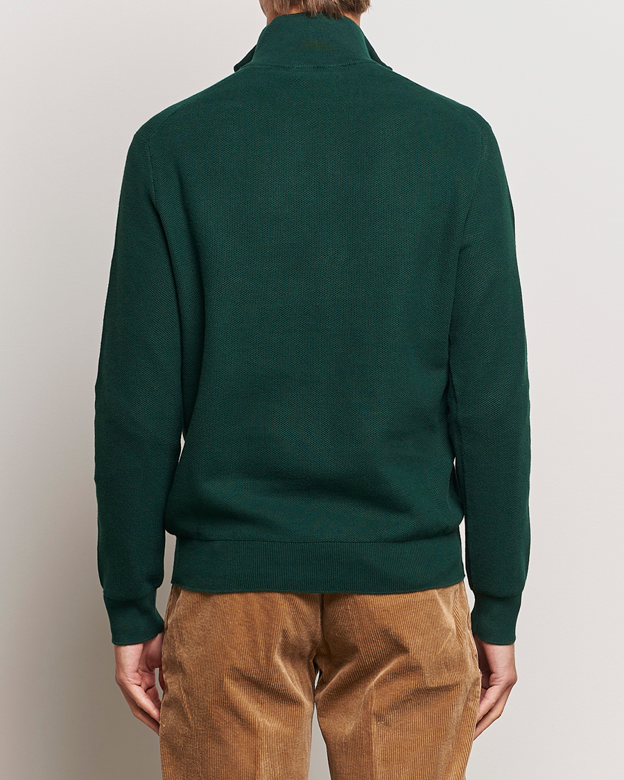 Herre | Gensere | Polo Ralph Lauren | Textured Half Zip Hunt Club Green