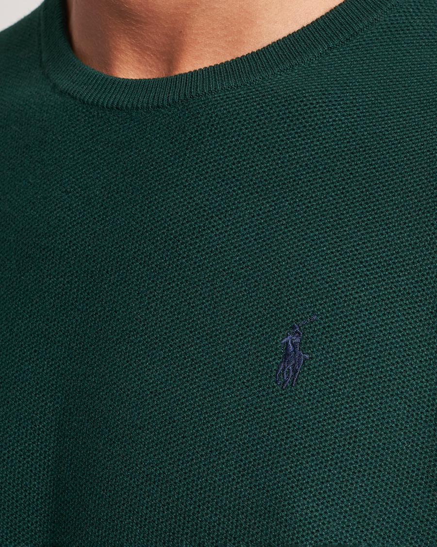 Herre | Gensere | Polo Ralph Lauren | Textured Crew Neck Sweater Hunt Club Green