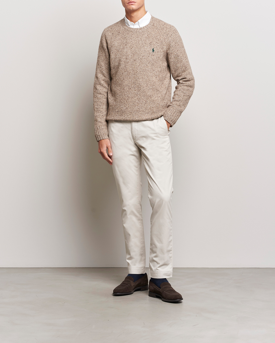 Herre | Gensere | Polo Ralph Lauren | Wool Knitted Donegal Sweater Bark