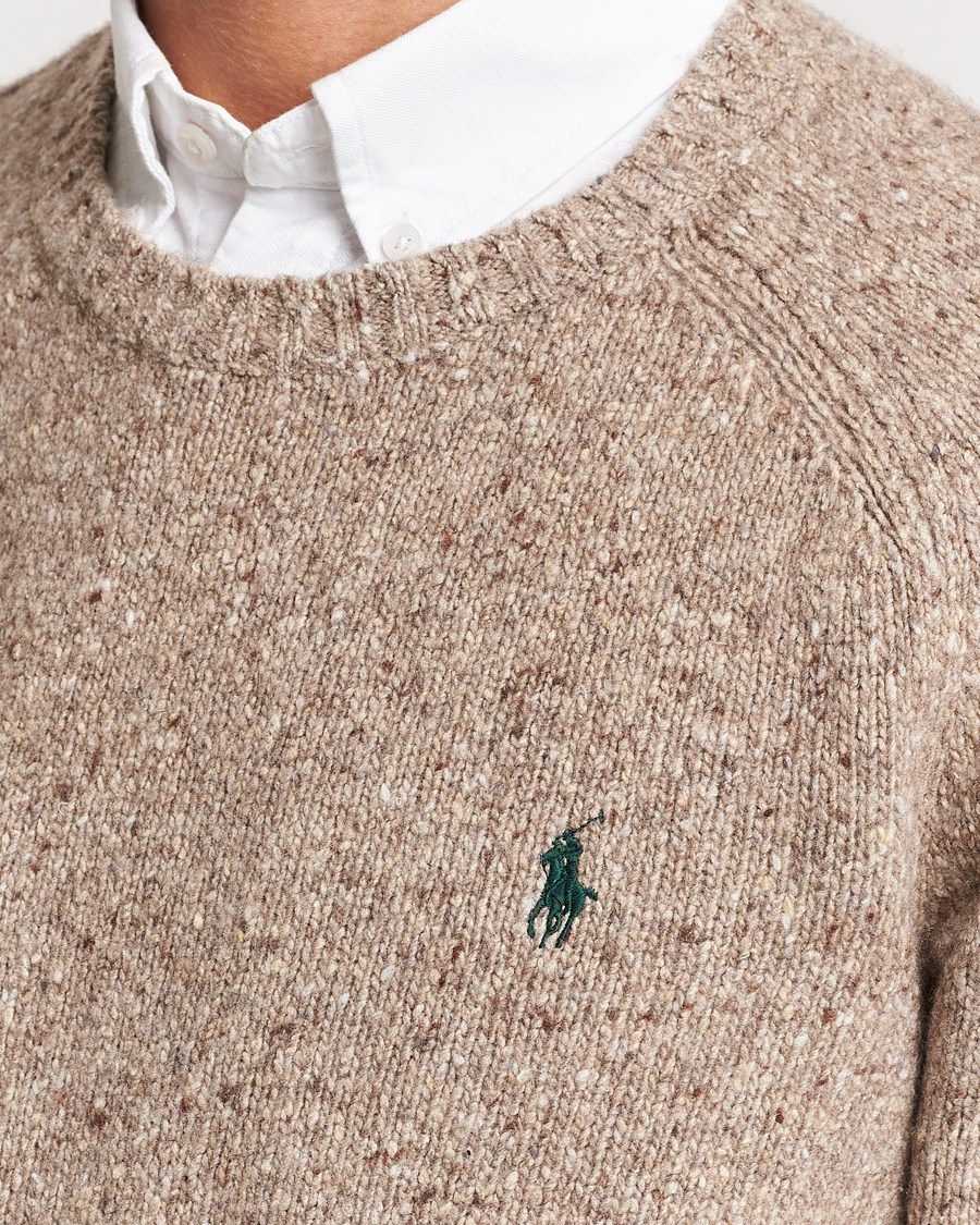 Herre | Gensere | Polo Ralph Lauren | Wool Knitted Donegal Sweater Bark